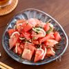 【5分で完成!】トマトと釜揚げしらすのさっぱり和え