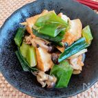【冷蔵庫の余り物で♪】厚揚げと長ねぎの中華風うま煮