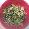 milkの作ってみた!投稿(小松菜とツナの無限サラダ【#茹でない#作り置き#ポリ袋】)