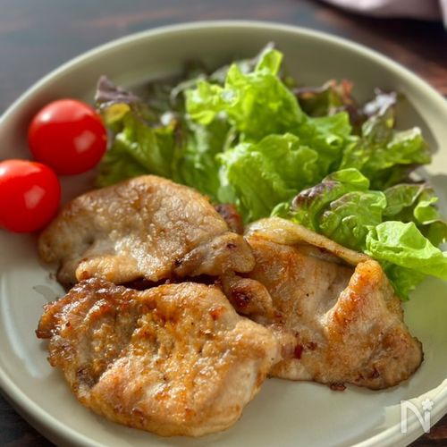 シンプル簡単！豚ロース肉のしょうが焼き