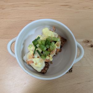 ゆいの作ってみた!投稿(【ちくわのねぎ明太チーズ焼き】1分おつまみ！即完成♩)