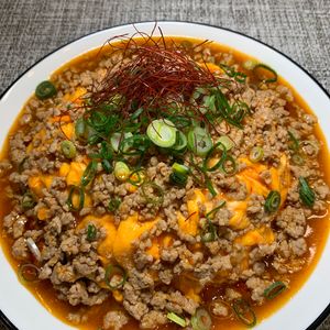 楽ラク手抜キッチン🐶🐾の作ってみた!投稿(とろとろ♪ご飯がすすむ！コクうま麻婆天津飯)
