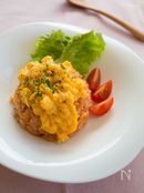 スクランブルエッグオムライス