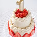 1-2歳お誕生日に【スマッシュケーキ♡】乳不使用クリームで♪