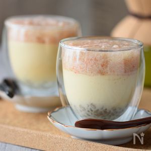 レンチン♥基本♥なめらか茶碗蒸し♥かにあんかけ