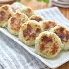 🍚心が安定する🍚じゃがチーズのモチモチおやき