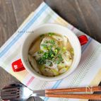 コストコのロティサリーチキンアレンジ♪餃子スープ