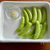 【スナップえんどうの炒めナムル】うまみギュッと食感もよし◎の工程1