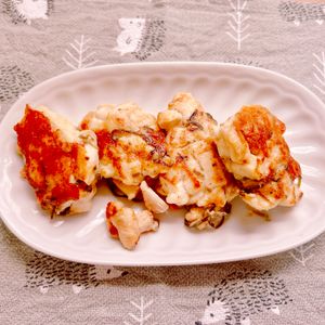 ビートの作ってみた!投稿(冷めても美味しい♪『むね肉と塩昆布の刻みチーズつくね』)