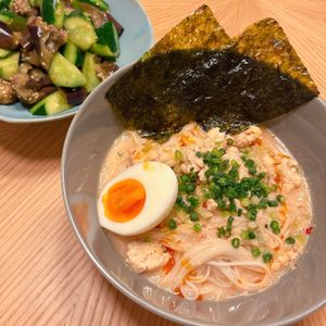 641057の作ってみた!投稿(夏に食べたい！コクうま担々素麺)