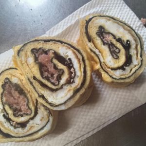 和音の作ってみた!投稿(「おつまみに！」のり明太卵焼き)