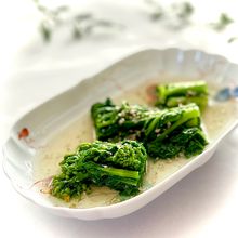菜花のお浸し柚子胡椒味