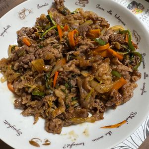 ルーキーシェフ🧑‍🍳の作ってみた!投稿(なすと牛肉の甘辛炒め【作りおき】 )