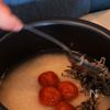 さっぱり美味しい♪梅と昆布の炊き込みご飯の工程2
