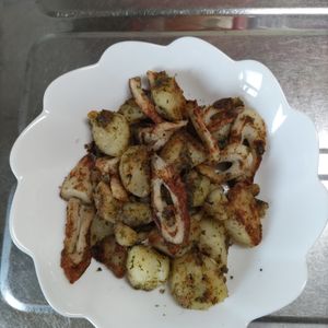 KUMIKOの作ってみた!投稿(ちくわとじゃがいもののり塩バター【サッと簡単副菜♪】)