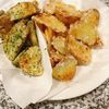 米粉ママ〜の作ってみた!投稿(揚げずにカリカリ☆【新じゃがののり塩焼き】お弁当にも◎)