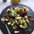 レモンの香りがたまらない！アボカドとお豆のサラダ