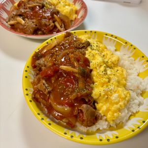 manchanの作ってみた!投稿(【とろたまオムハヤシ】ルウ不要♡胃袋を掴む愛情ごはん♬)