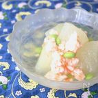 冬瓜と海老そぼろの冷やし椀