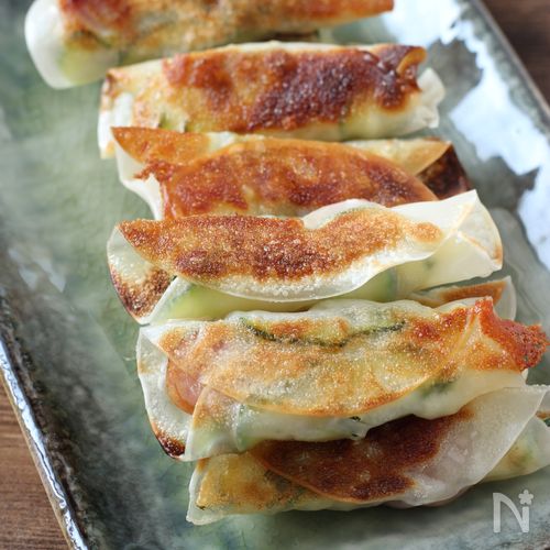 【ズッキーニのチーズ棒餃子】子ども喜ぶ無限ループおかず