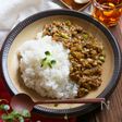 だしが決め手！なすと野沢菜の信州キーマカレー