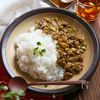 だしが決め手!なすと野沢菜の信州キーマカレー