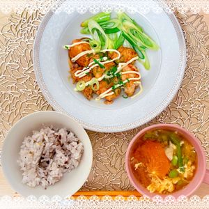 にゃ〜むずの作ってみた!投稿(【甘酢マヨチキン】10分で完成!鶏むね肉で節約♡)