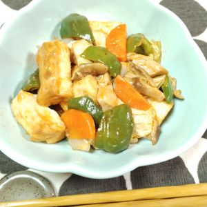 M＊Pの作ってみた!投稿(肉なしヘルシー！【厚揚げ酢豚】　野菜たっぷり♪)