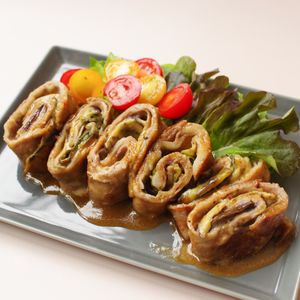rcwの作ってみた!投稿(【生焼け回避!絶品♡︎豚バラの茄子チーズロール】簡単/時短)