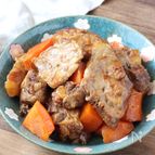 【豚軟骨とにんじんの甘酢煮】白米止まらない罪なやつ