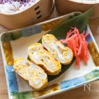 ちくわと紅しょうがの卵焼き【お弁当のおかず】
