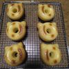 ももの作ってみた!投稿(米粉のはちみつ焼きドーナツ【砂糖不使用・油少なめ】)