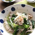 豚肉と野菜の白だしさっと煮