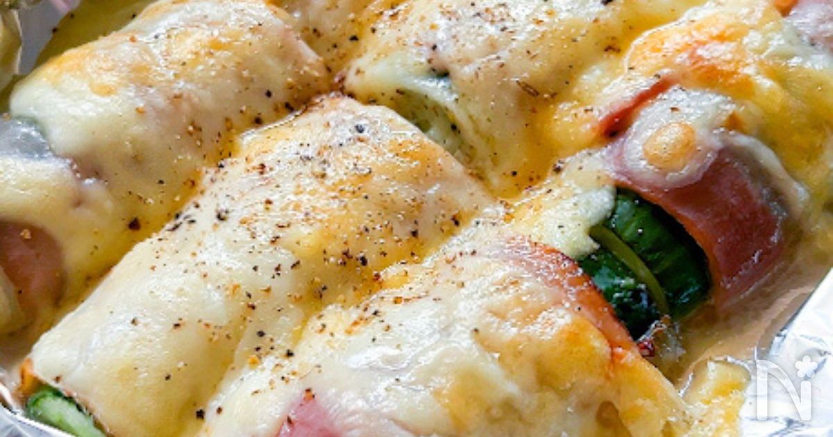 巻いて焼くだけ！きゅうりの一番美味しい食べ方！！