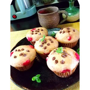 チョロリスの作ってみた!投稿(HM苺マフィン【#簡単#手作りおやつ】)