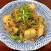 りんごの作ってみた!投稿(じゃがいもとしらたきの《甘辛♡そぼろ煮》)