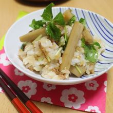 【お弁当にも！】ツナとれんこんの味わい混ぜ込みご飯。