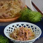 レンジで即！もやしと豚ひき肉の旨塩中華ナムル