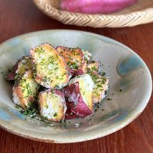 カリッとほくほく！【さつまいも唐揚げ 青のり風味】