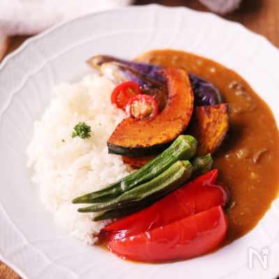 ルゥ不使用!栄養満点夏野菜カレー