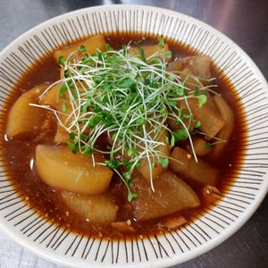 ゆたの作ってみた!投稿(【サバ缶で！ぶり大根ならぬ、サバ大根】味染み抜群/節約/簡単)