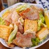 行列の定食屋さんの🍚豚バラキャベツと厚揚げの旨塩レモン🤩の工程5