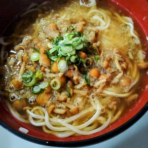 ゆみの作ってみた!投稿(【なめこおろしうどん】つるんとあったか♪寒い日にぴったり！)