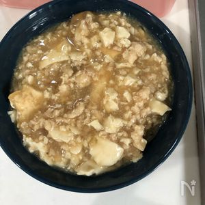 煮るだけ5分 包丁いらず 崩し豆腐の上海風 そぼろあんかけ By ｙｕｕ レシピサイト Nadia ナディア プロの料理家のおいしいレシピ