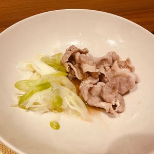 金の作ってみた!投稿(ネギ豚しゃぶしゃぶ鍋)
