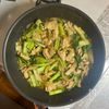 【小松菜と豚肉の和風カレー炒め】冷蔵庫の常連で！の工程7