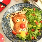 トナカイさんのチキンソテー♪ホワイトＸｍａｓソース