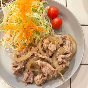 mi-koの作ってみた!投稿(豚こま切れ肉の生姜焼き【下味冷凍】)