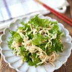 低糖質！切り干し大根とわさび菜のサラダ【糖質制限・糖質オフ】