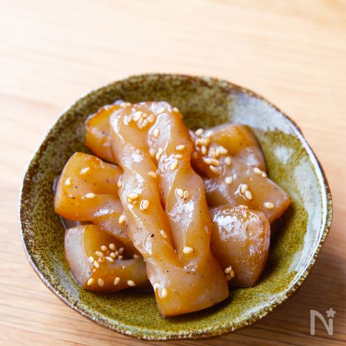 簡単♪こんにゃくの甘辛炒め煮